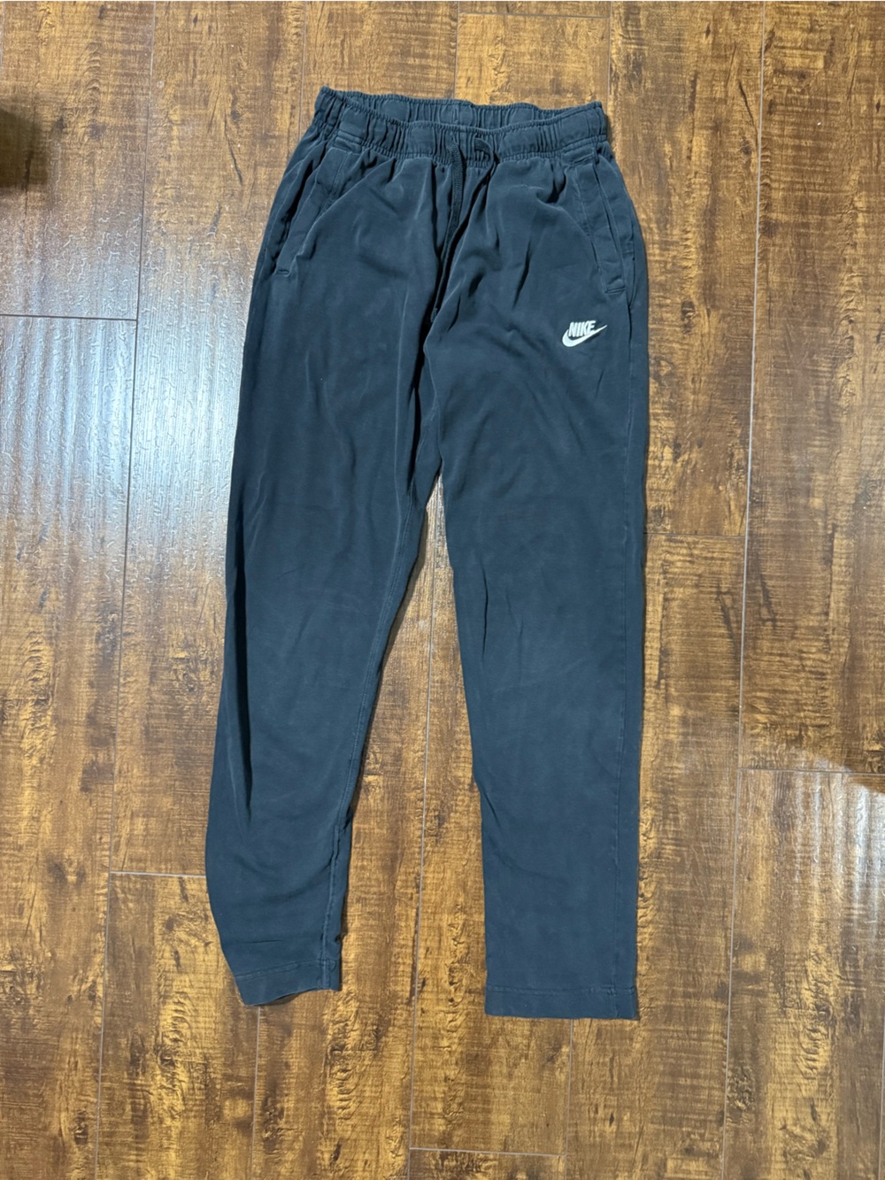 Nike Black Sweatpants with embroidered Swoosh